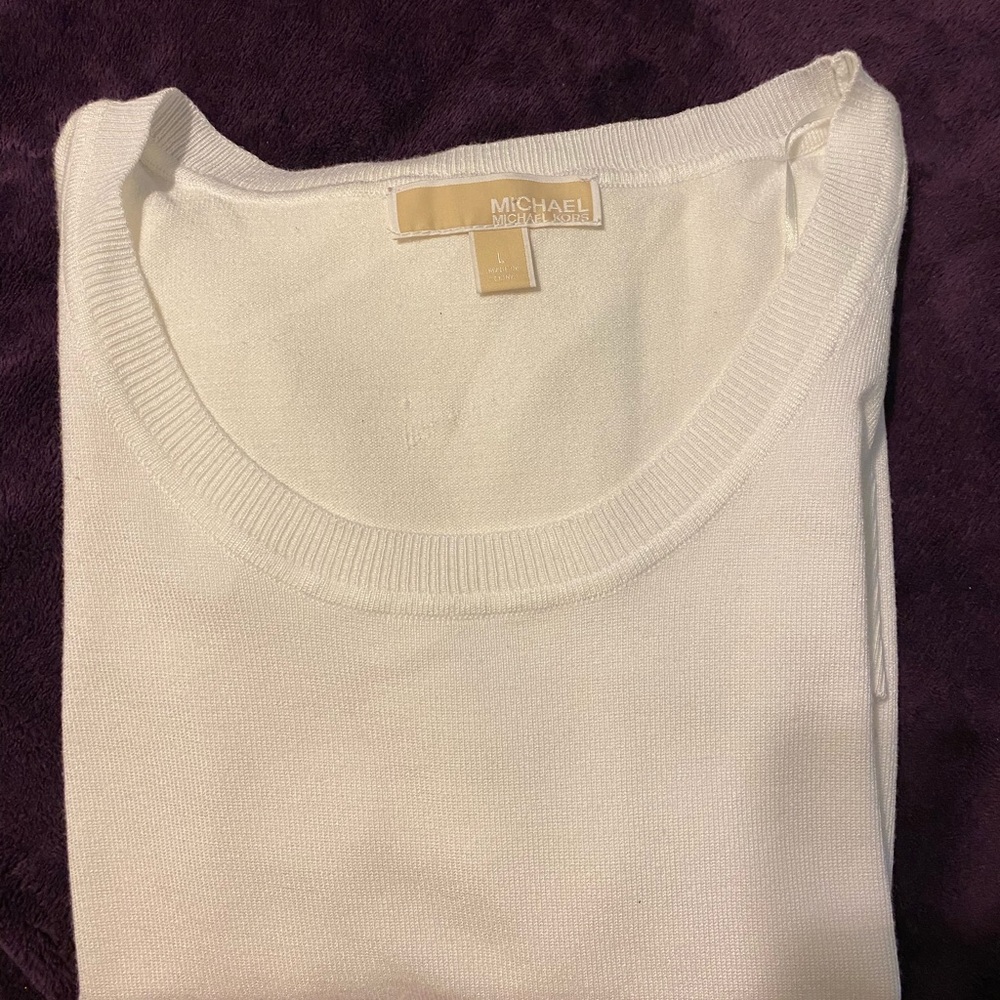 Michael Kors short sleeve sweater
